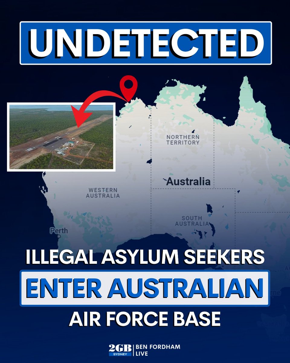 There's been another illegal boat arrival in Australia. This time, it's a group of men from CHINA! Listen to the concerned locals in WA. 🎧omny.fm/shows/ben-ford…🎧