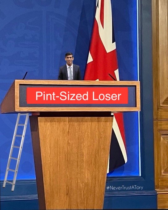 #ToriesOut658 #GeneralElectionNow #PintSizedLoser #pintsizeloser