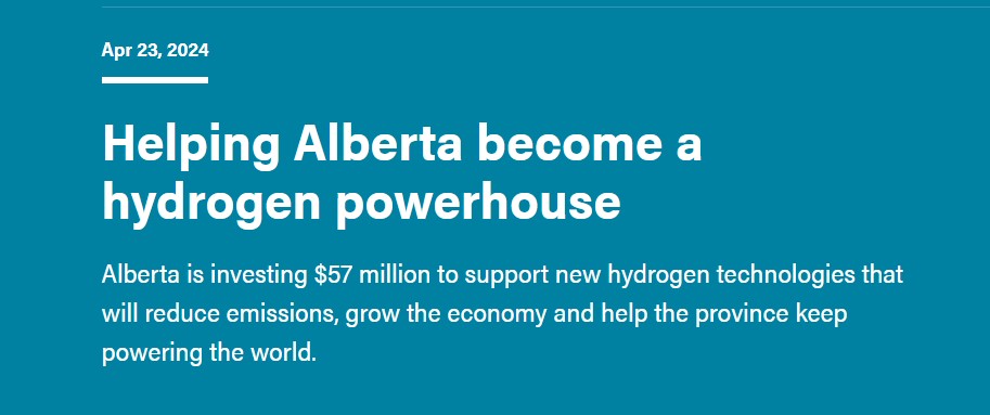 ICYMI: Yesterday, the Government of Alberta announced $57 million to support new hydrogen technologies, which includes $5 million to help #StrathconaCounty install a hydrogen-fueled system to provide heat and power at the Millennium Place !