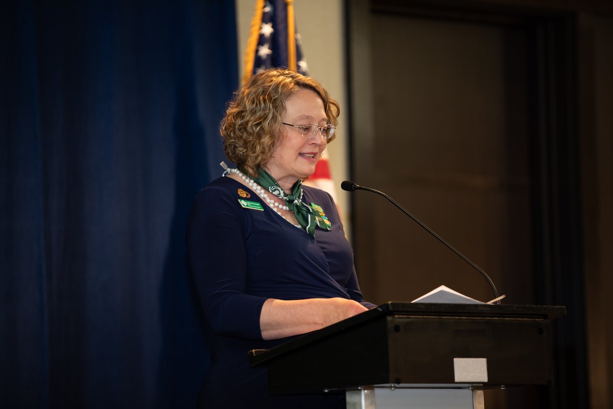 Thank you to Dr. Kaye Monk-Morgan, President and CEO of @TheKLC, for being an inspiration to our membership and our keynote speaker this past weekend at the Juliette's Pearls Leadership Society Luncheon. Also, thank you to @TextronAviation for being the lead sponsor of the event.