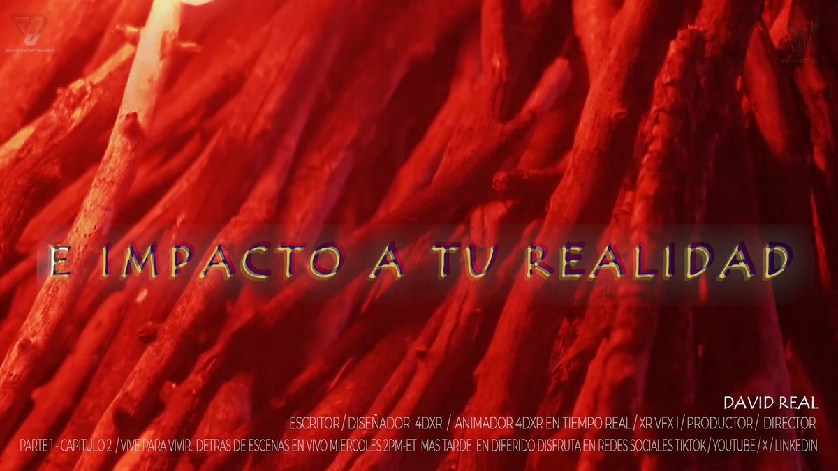 REALandDIGITAL's tweet photo. AVIVA MI FUEGO."VIVE PARA VIVIR" Producción Cinematografica #Biblica #Cristiana con #realidadextendida

Diseño/Produccion/Dirección #realydigital #realanddigital #davidreal

Miercoles/Sabados
TikTok-Mp4 YouTube-VR https://t.co/CysLrTF2vX -XR
#Binance #DiaDelLibro #FelizMiercoles https://t.co/A5casefGk5