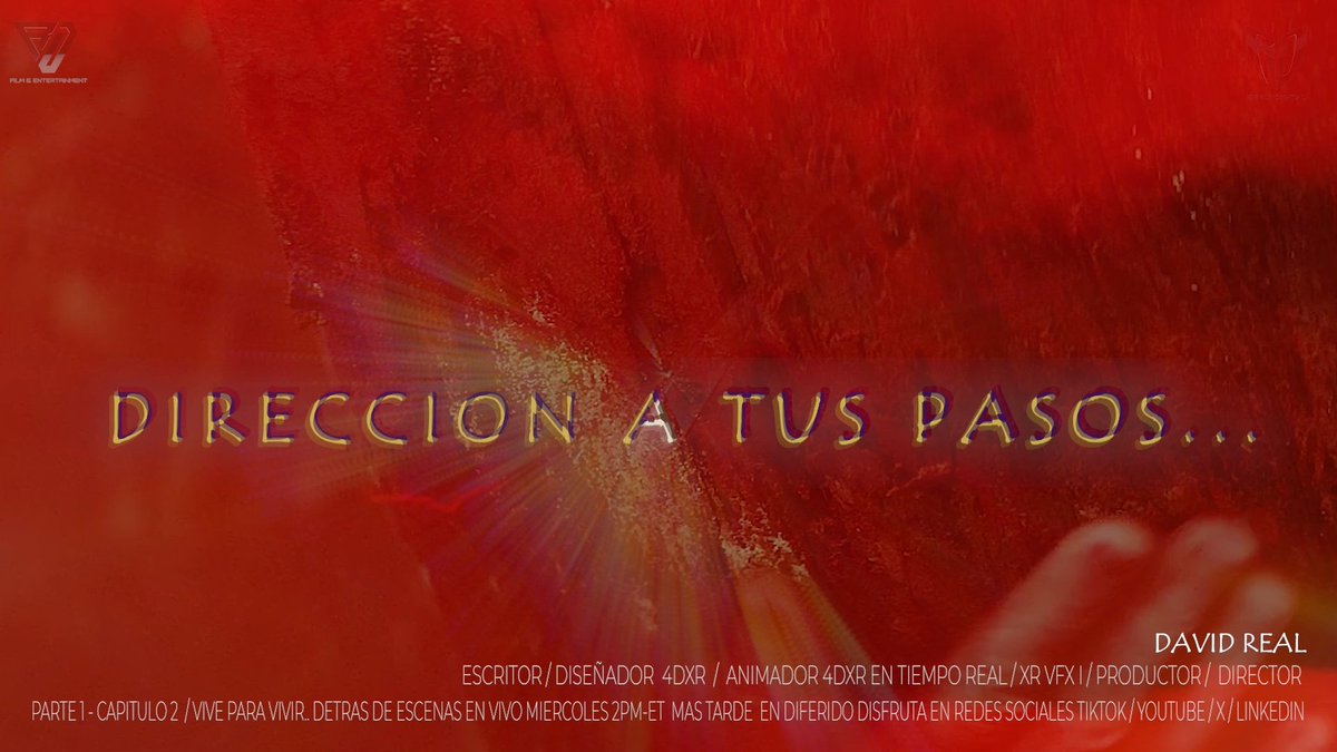 REALandDIGITAL's tweet photo. AVIVA MI FUEGO."VIVE PARA VIVIR" Producción Cinematografica #Biblica #Cristiana con #realidadextendida

Diseño/Produccion/Dirección #realydigital #realanddigital #davidreal

Miercoles/Sabados
TikTok-Mp4 YouTube-VR https://t.co/CysLrTF2vX -XR
#Binance #DiaDelLibro #FelizMiercoles https://t.co/A5casefGk5