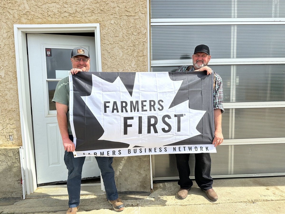 Great day to hang some flags! @FBNFarmersCAN #FarmersFirst