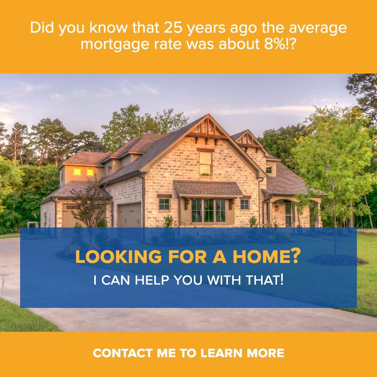 Did you know that 25 years ago the average mortgage rate was about 8%? 🤔

#buyingahome #buyahome #homebuyers #homebuying