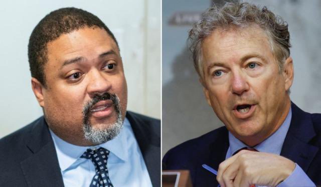 wakeupusa's tweet photo. Rand Paul has called for the arrest of DA Alvin Bragg after the Trump indictment. 

Do you support this? Yes or No https://t.co/RtFqbmaLlj
