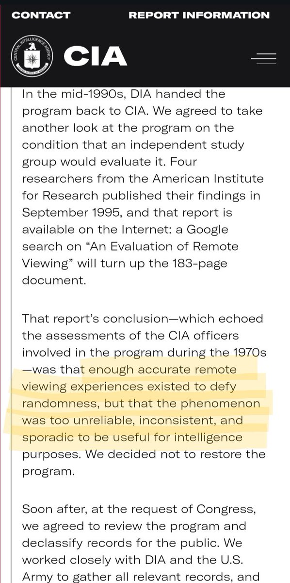 @potus @vp
@deptofdefense
@usarmy

regarding our overreliance on electronic tech intel gathering systems

given real & present dangers posed by likely multidomain warfare (hybrid warfare, emp blasts, information war, kinetic attacks, etc)

reinstate remote viewing for redundance