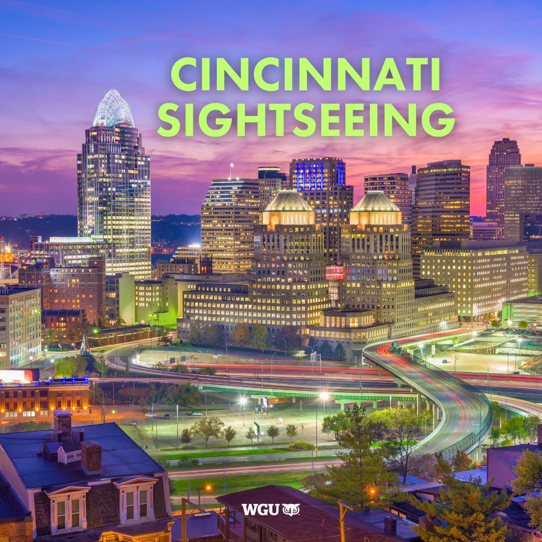 Are you joining us in #Cincinnati for this milestone event? If yes, we'd love to know what's on your must-see list and your favorite places to eat. Drop your plans in the comments below! #WGU #WGUCommencement