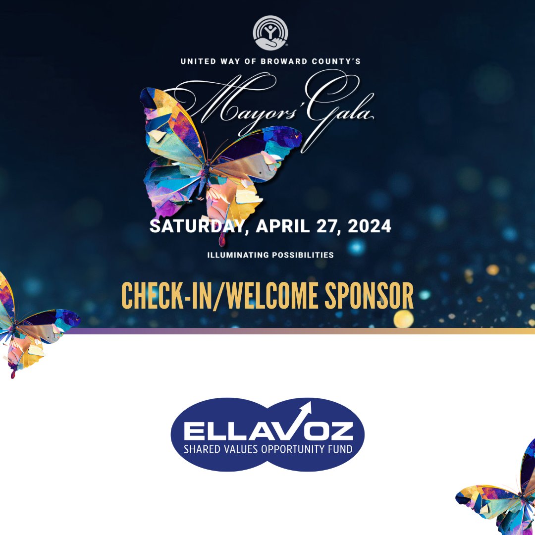 🙌 Thank you to our Mayors' Gala sponsors for the Auction, Check-In/Welcome, and Community Partner! 👏 #UWBCMayorsGala Silent Auction Sponsor: Deerfield Beach Live Auction Sponsor: @IslandTVNetwork Check-In/Welcome Sponsor: @EllavozC Community Partner: @SFBJNews