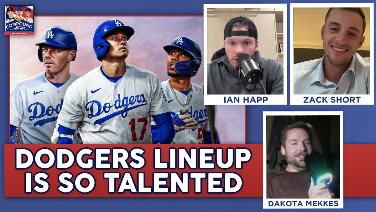 🚨 NEW EPISODE 🚨 The Dodgers lineup is insane and the pitcher injury epidemic WATCH: youtu.be/2LnJ1P9xN-s LISTEN: open.spotify.com/show/3EpW55JQu…