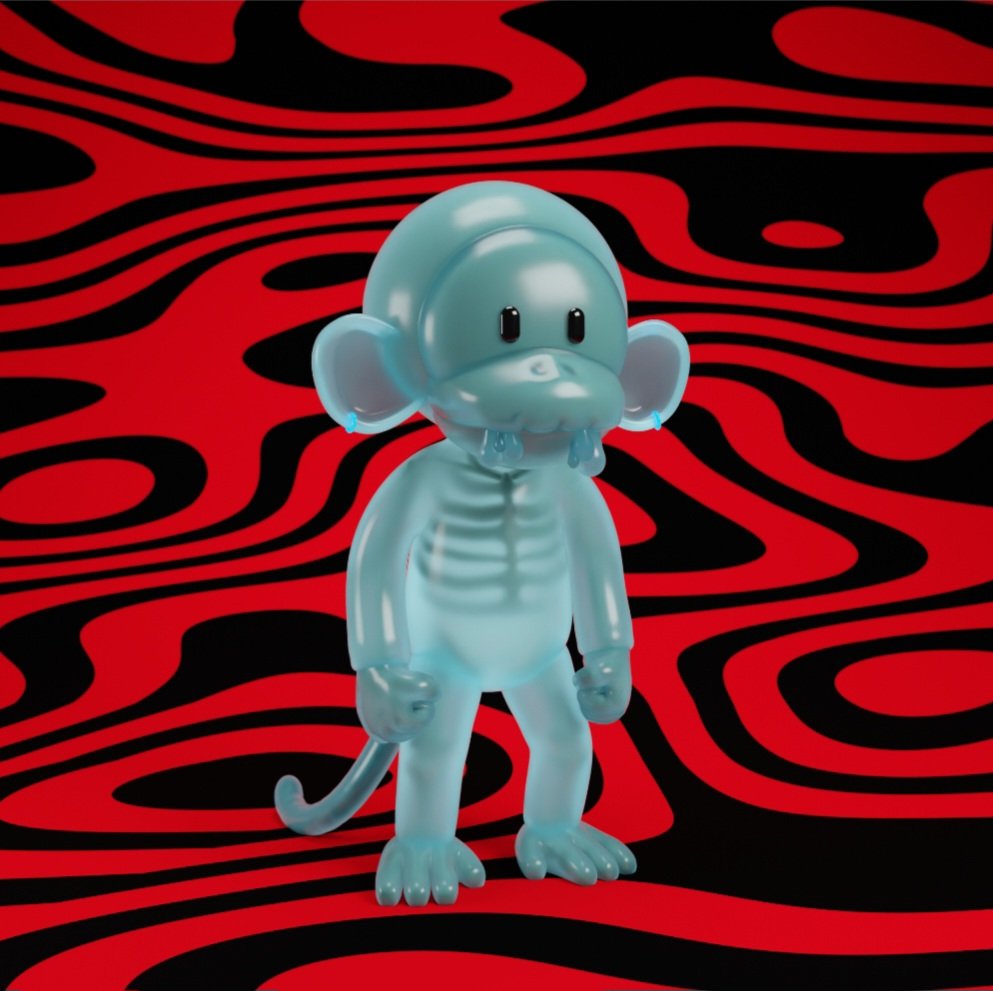 So gooooo-d <a href="/MonkeRejects/">Rejects</a> #legday #nftart