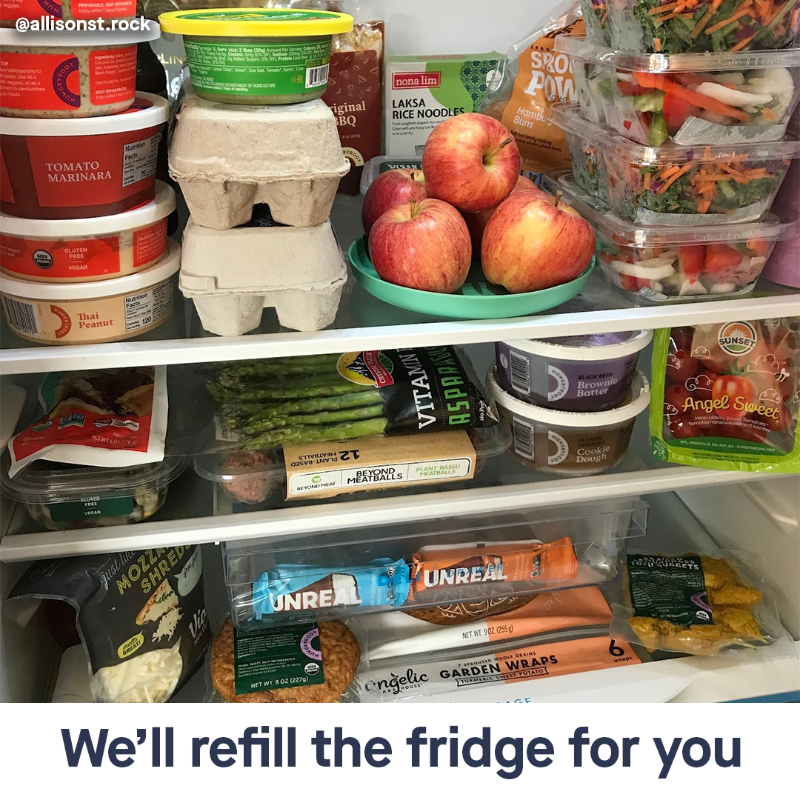 hungryroot's tweet photo. "My cholesterol is 1/3 of what it was, I have lost 20 lbs and I feel amazing every day!" - Jessica K, Customer Review