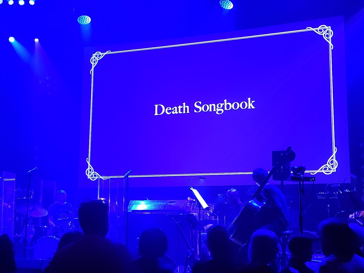 Doing the Death Songbook with BrettbAnderson of @suedeHQ . It was a special night. And we all lived through it.