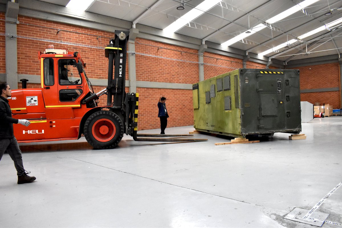 Veneticinc's tweet photo. We kick off the Processor System's modernization journey with the arrival of the Radar Shelter and the implementation of the NGSP. Ready to propel towards even more powerful and efficient performance!" 🚀📷 #AdvancedTechnology #Innovation #NGSP #VeneticInc https://t.co/p0GTo53UyB