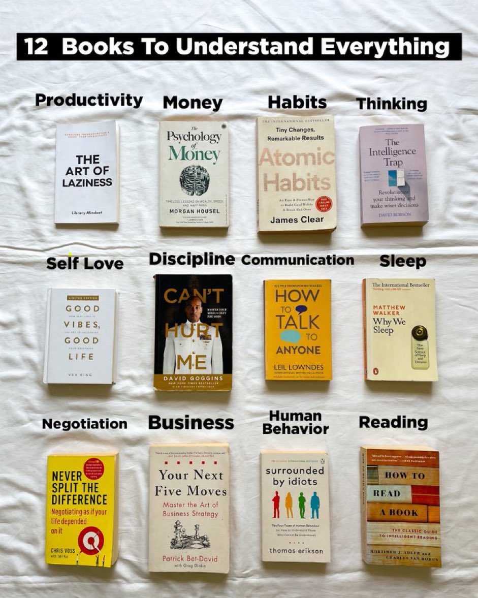 A highly recommended MULTIBAGGER for your LIFE 💡

#Books #BookTwitter
