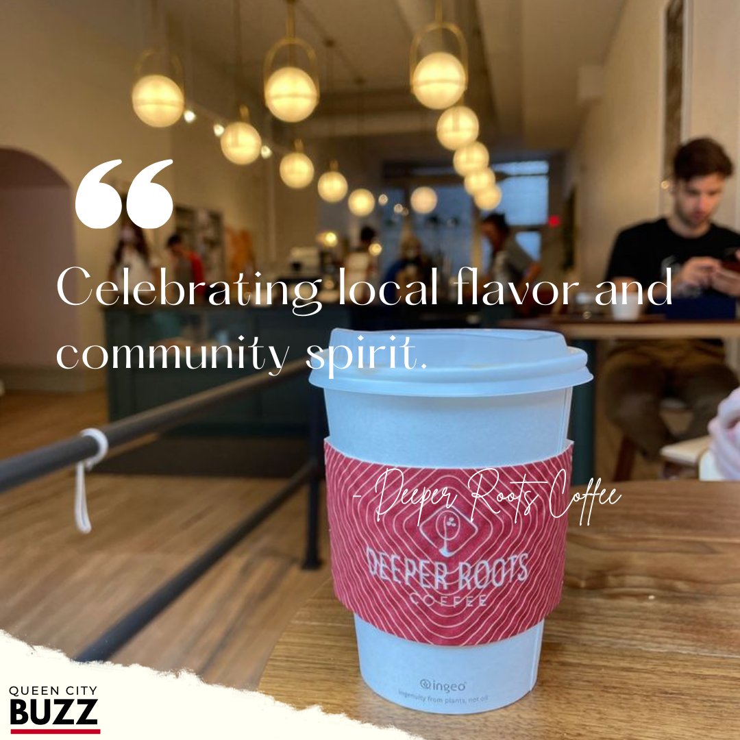 Deeper Roots Coffee: A celebration of local flavors and the spirit of our community. Come taste the difference. 🌿☕ #LocalFlavor #CincyPride