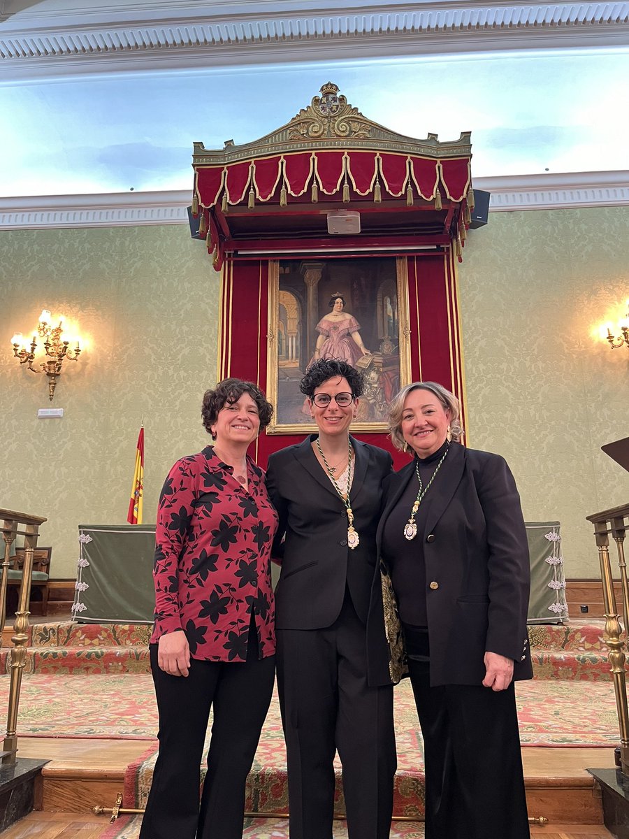 Very proud to see Nuria @nlbigas become a member of the Spanish Royal Academy of Science!