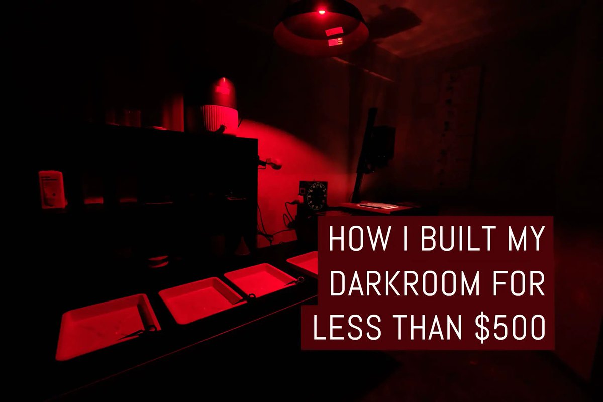 I built my darkroom for less than $500 ...now you can too! - by @fritz_us

Read on at: emulsive.org/articles/darkr…

#shootfilmbenice, #filmphotography, #believeinfilm