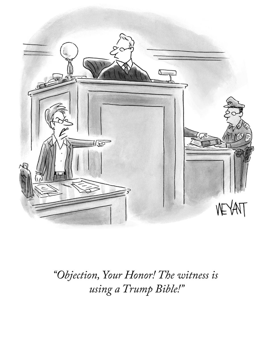 Today’s Daily Cartoon, by @christopherweyant. #NewYorkerCartoons