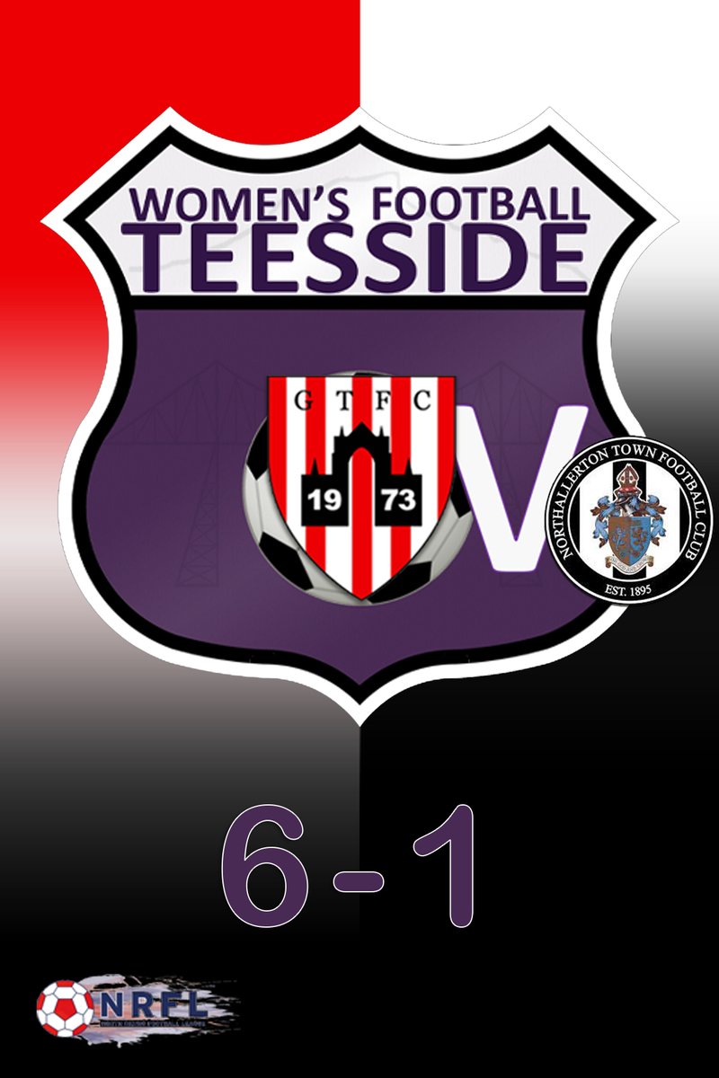 @guistownfc were 4-0 up at half time in their @NRFLOfficial match against @NTFCWomens tonight. Guisborough managed another two goals before a late reply from the visitors.

#WFT