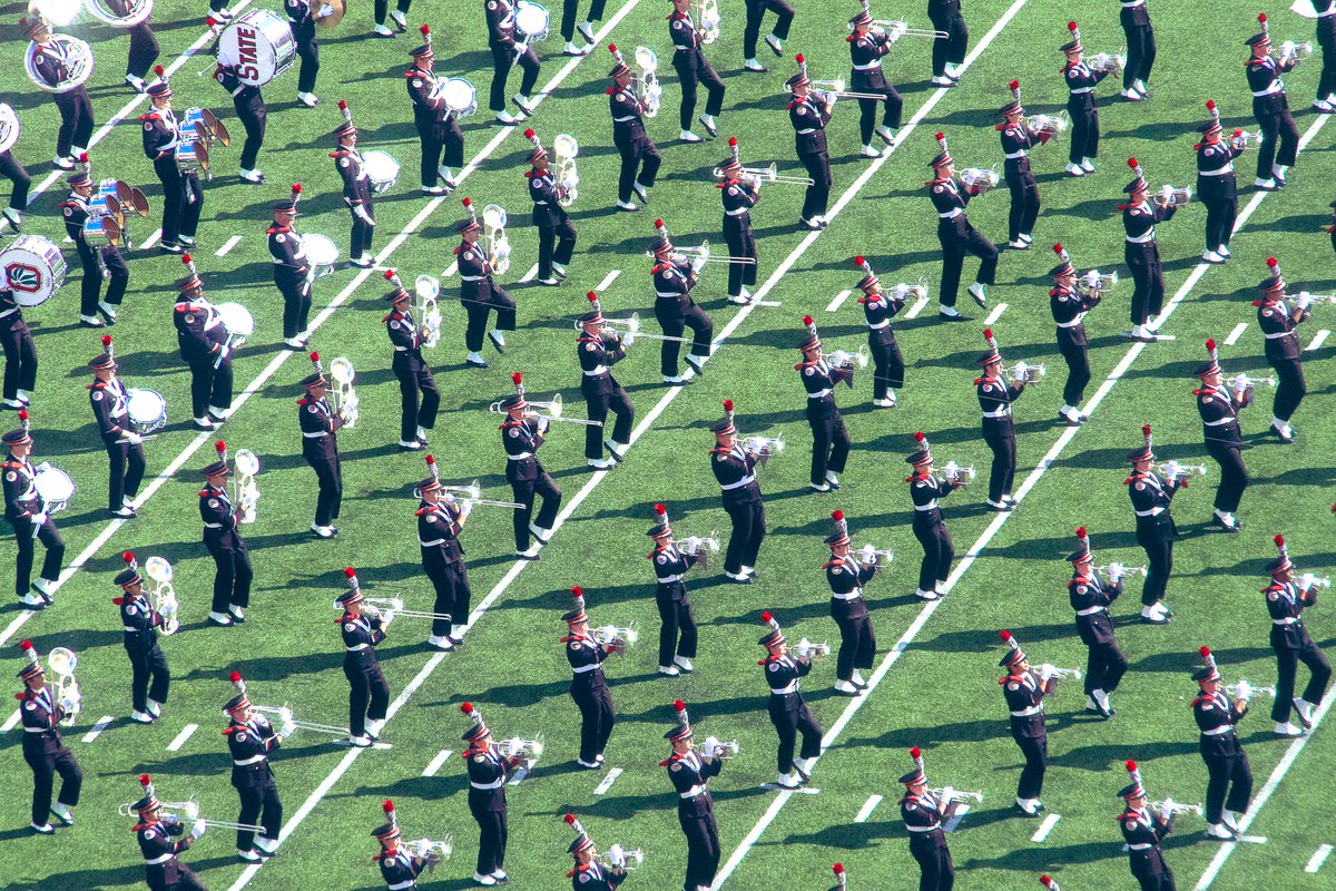 My offspring is in there somewhere 🌰🅾️🎶🎵 #2023  #gobucks #bandmom