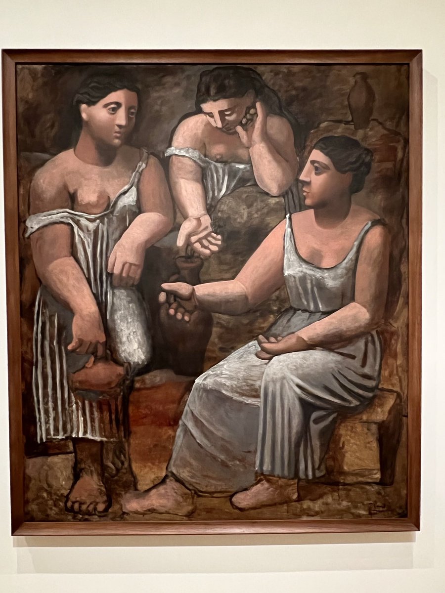 Three Women at the Spring, 1921
Pablo Picasso
Oil on canvas
The Museum of Modern Art, New York City, New York 

#PabloPicasso #MuseumArt #arthistory #artlover