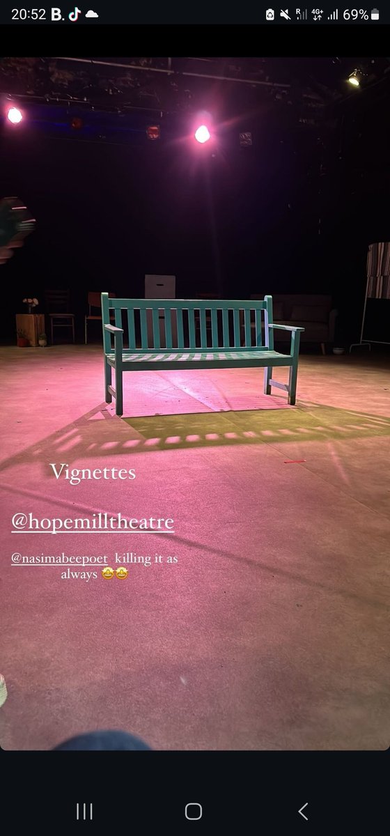 Had the pleasure if seeing Vignettes at <a href="/hopemilltheatre/">Hope Mill Theatre</a> 
ShowSTOPPING preformances, breathtaking stories and eye-catching cast!! Touched on so many beautiful matters, Tears were Teared 👏🏼👏🏼
Smashed it <a href="/nasimabee/">nasima ‘bad b’ bee poet</a>
#FreePalestine
