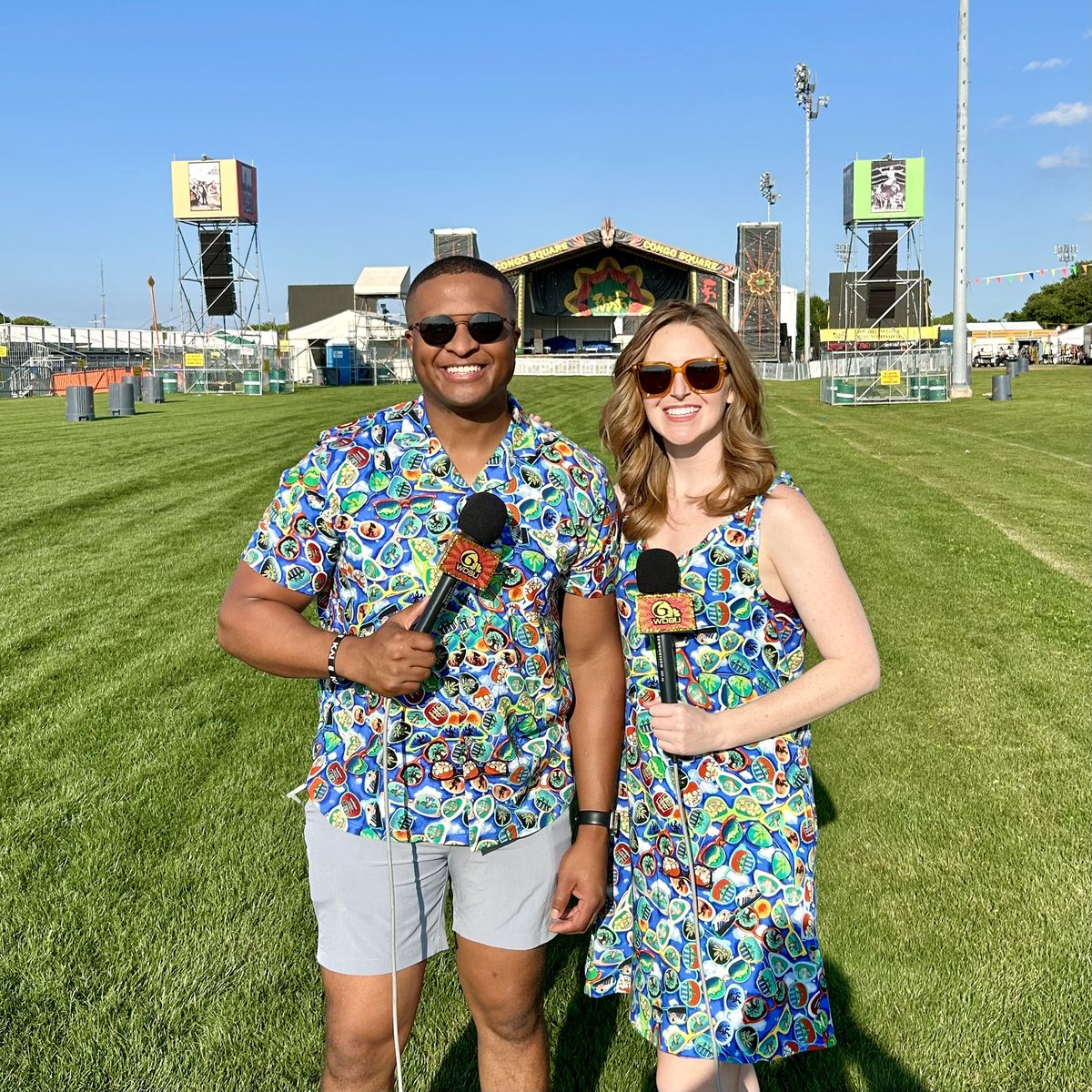 FEST YOUR BEST 🎶 @Darryl_Forges and I will be live on @wdsu at 6:30 with everything you need to know about @jazzfest! Join us 👋🏻