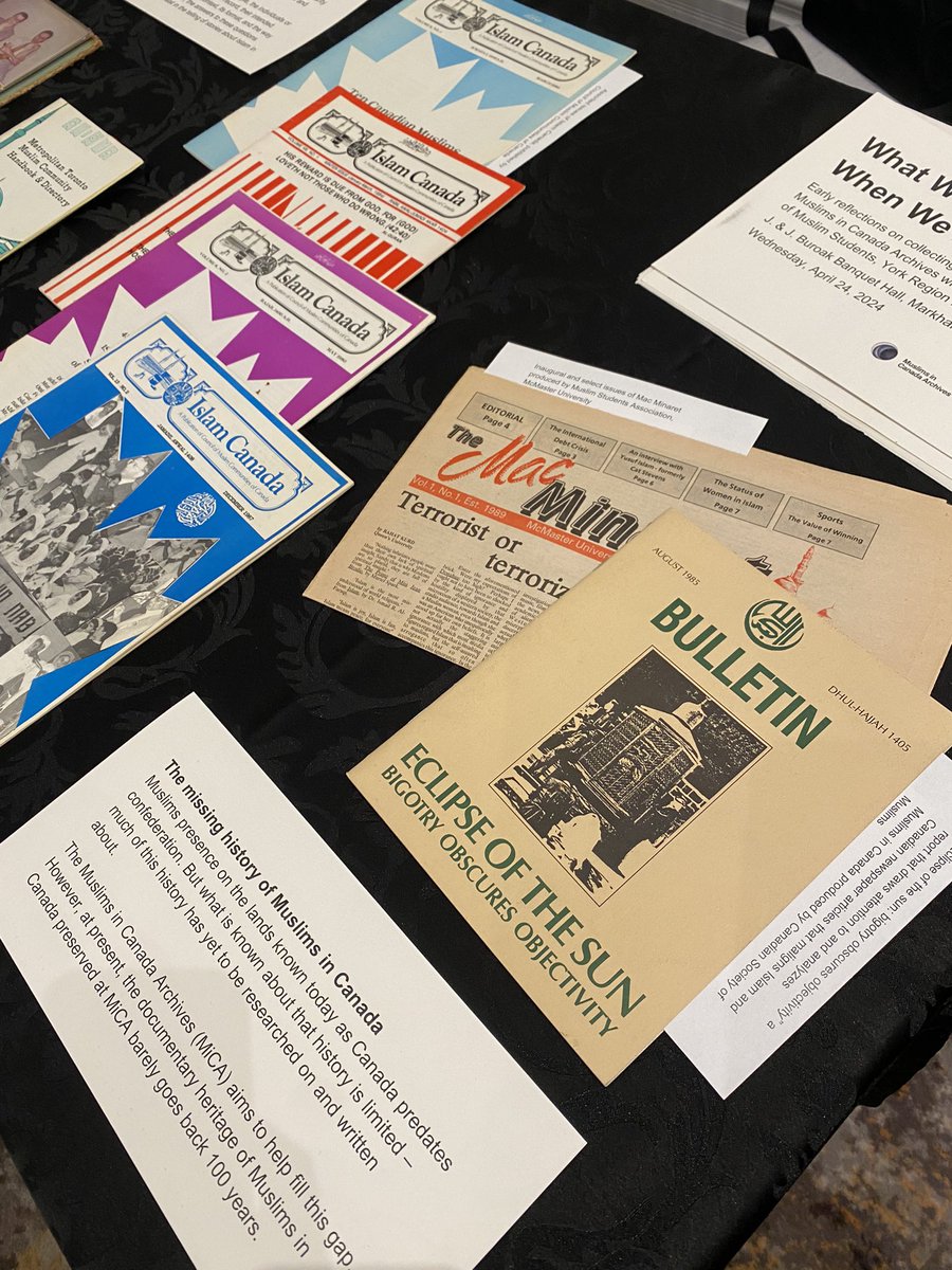 We've joined @AEMSyr to share the work of the Muslims in Canada Archives with Ontario educators!