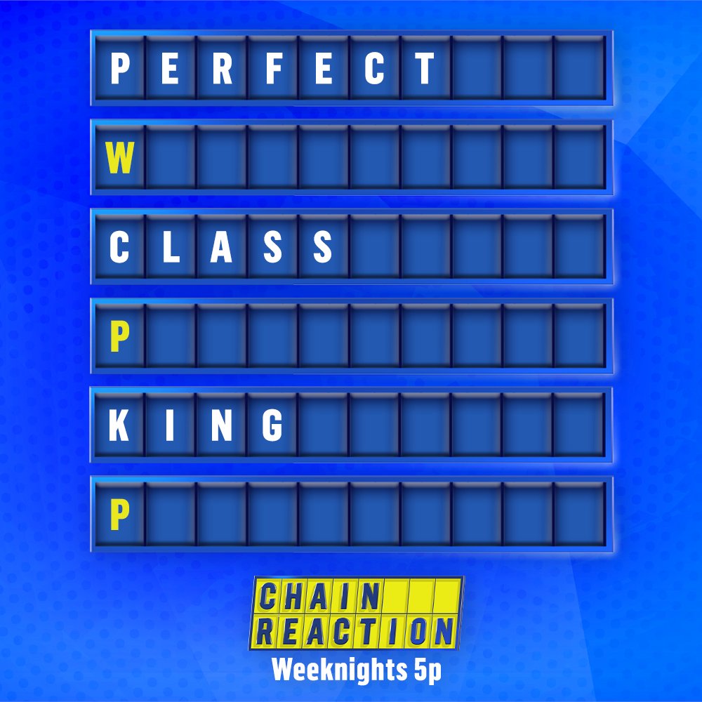 GameShowNetwork's tweet image. It's a perfect day for a chain!

#ChainReaction with @dylOnlane, Weeknights at 5p