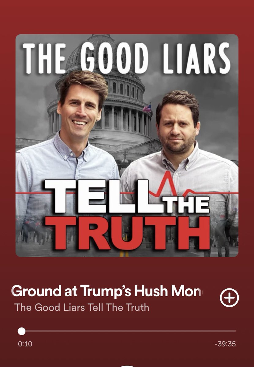 New Podcast up on the Trump trial! open.spotify.com/episode/3C02Ug…