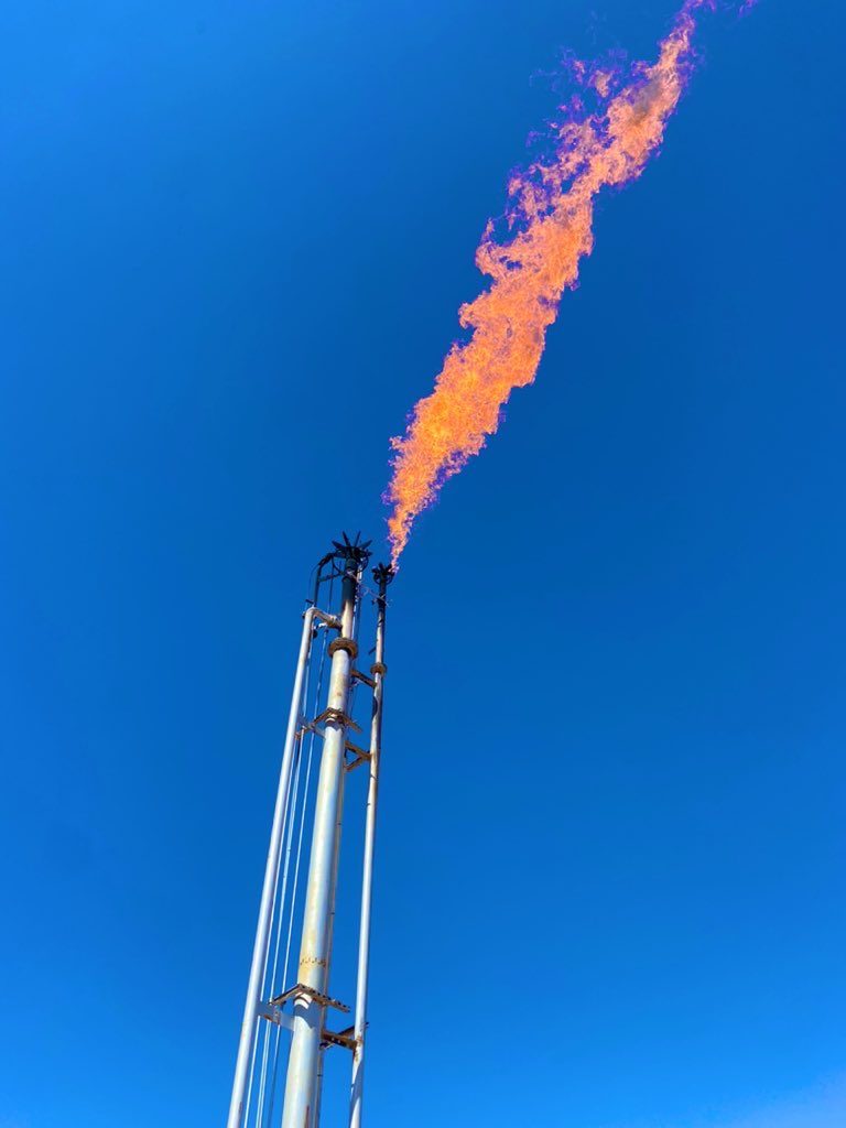 Operation New Mexico has been a massive Success. 9 Pilots, 4 of which resolved EPA write ups. 

Now on to a 100’ flare tip retrofit/upgrade tomorrow 🔥🔥🔥 #OFS