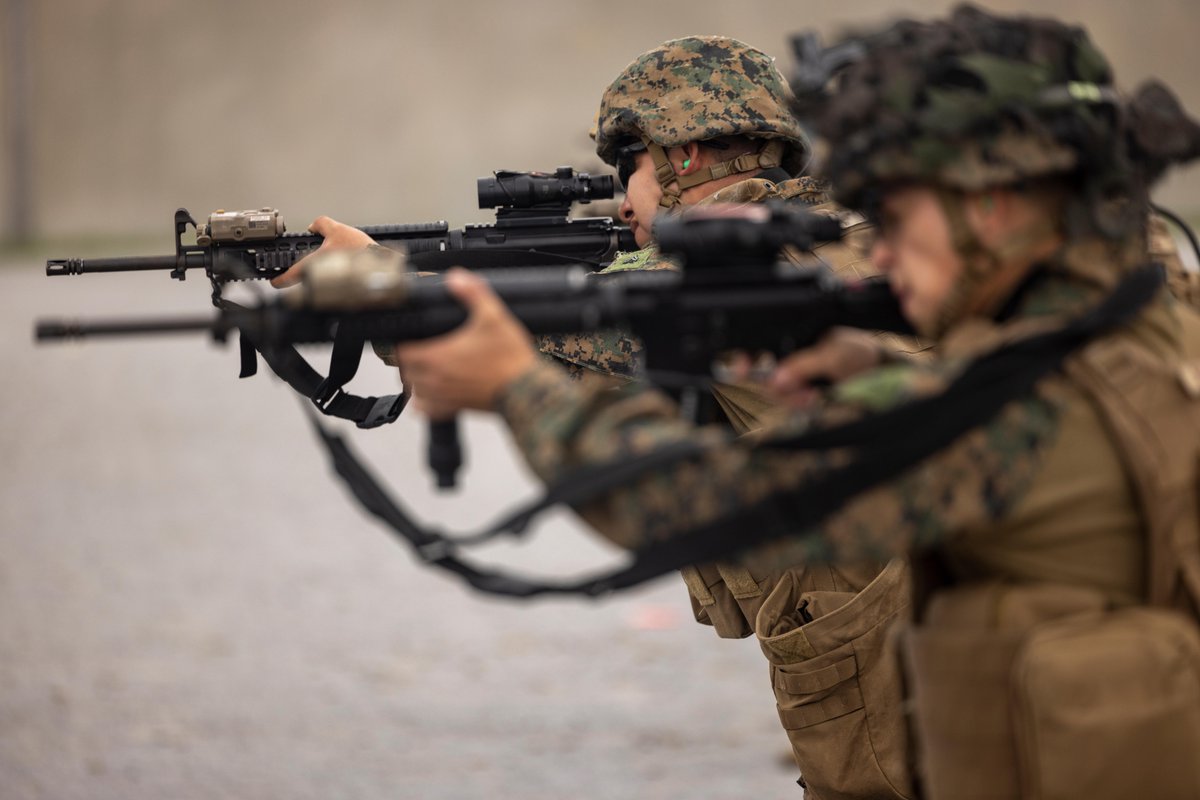 Shooters! #Marines with MWSS-172 held a field training exercise to hone their skills with rifles, pistols, and grenades. Photos by Lance Cpl. Sav Ford