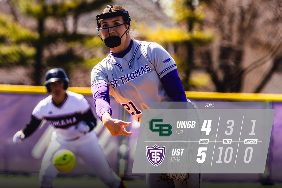 Complete game Klein!

It's another Tommie sweep🧹

#RollToms