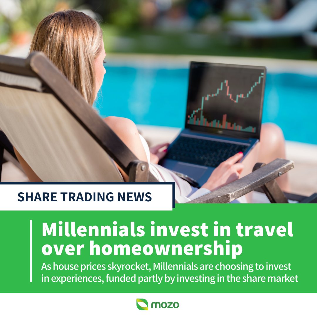 Millennials are turning to ETFs and shares to grow their wealth – but not to buy a home... As the dream of homeownership slips further out of reach, young people are choosing to invest in experiences: ow.ly/wO8F50RkOJk
