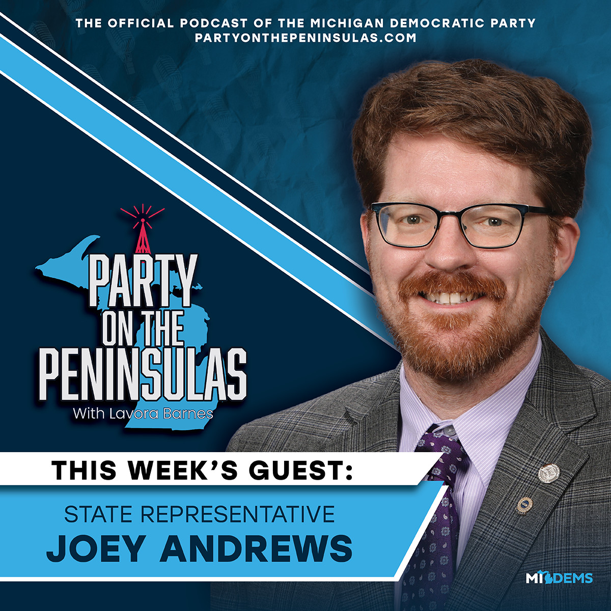 Michigan Democrats have restored our majority in the House. In this week’s episode, we're joined by House Rep. Joey Andrews, who will discuss a package of bills he’s sponsoring to regulate the largely unregulated world of short-term rentals. PartyOnThePeninsulas.com