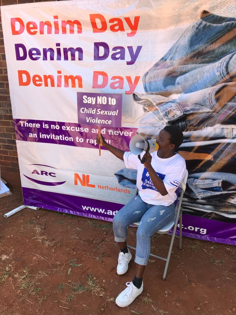 Hello Shamwari!! We attended a denim day today standing up in solidarity of the victims of sexual violence at Parirenyatwa Hospital hosted by ARC. We had a panel discussion on the state of SGBV in Zimbabwe. #NotoSexualViolence