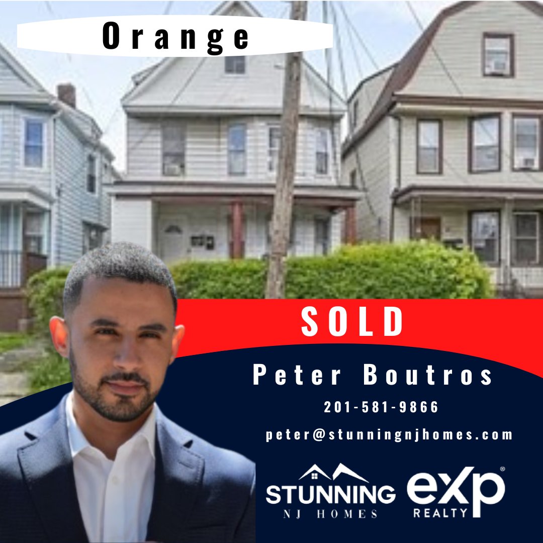 Huge congratulations to our incredible sellers for closing on their multifamily home in Orange, NJ! Not only did we seal the deal, but we also managed to secure $50,000 above the asking price!🙌 

#JustSold #EssexCountyNJ #StunningNJHomes #NJRealtor #NJRealEstate