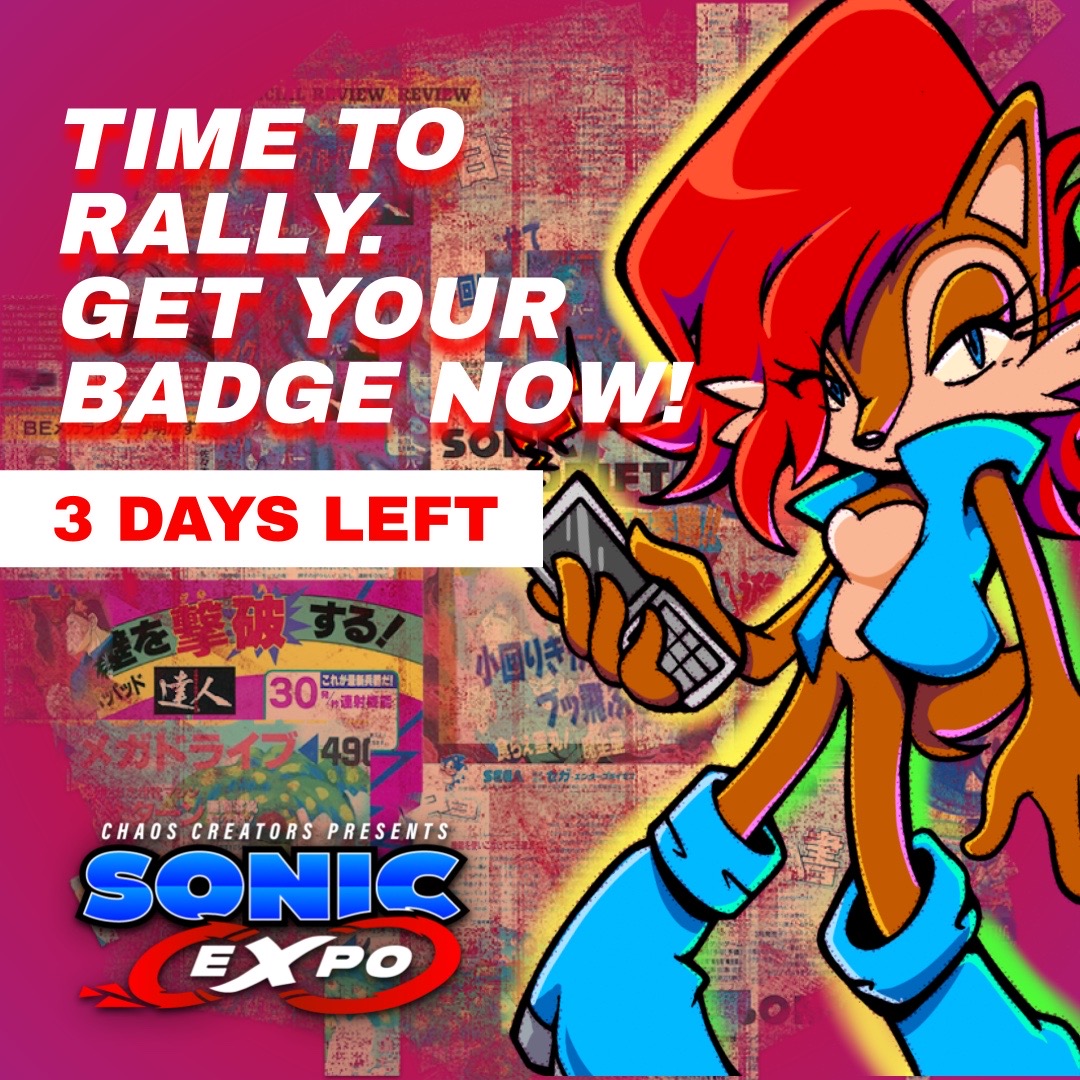 Time is running out!!! Our Kickstarter ends in 3 days! Buy your badge and get access to exclusive items now! Link below