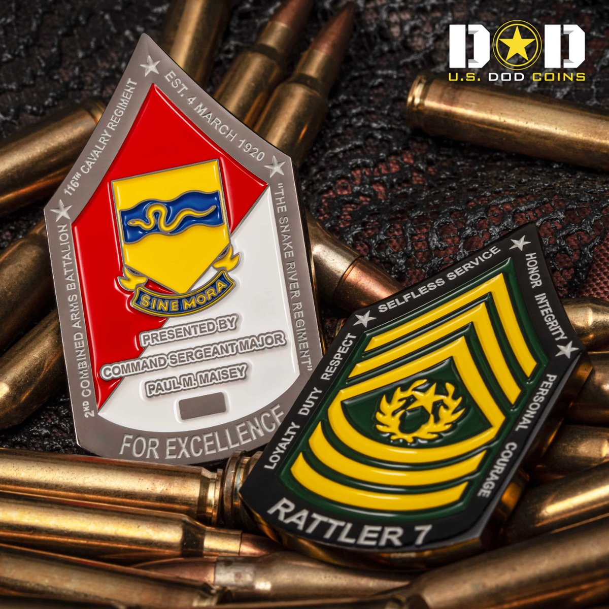 Be bold with your next challenge coin by going with a custom shape!
.
.
.
#usdodcoins #challengecoin #challengecoins #coinscollectors #customcoin #militarycoins #coinmaker #coin #deathfromabove #military #army #airforce #marines #soldier #usmc #navy #merica