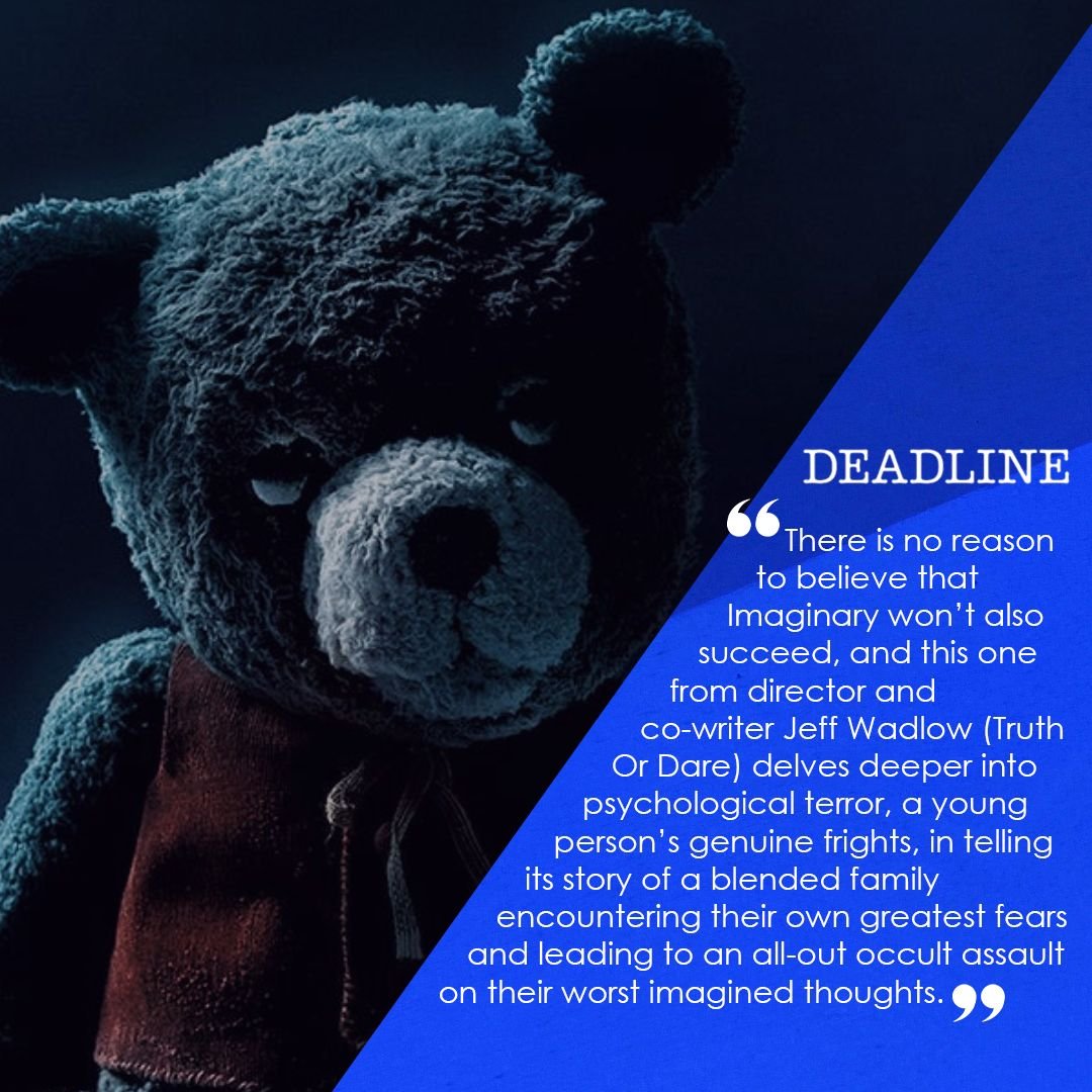 3PointCap's tweet image. We're excited about this review by Deadline of 'Imaginary,' directed by Jeff Wadlow. We're honored to have contributed Incentive Advisory Services to this project. Congratulations to the team behind this production!

Click the link to read the full review: rebrand.ly/3p0tmqj