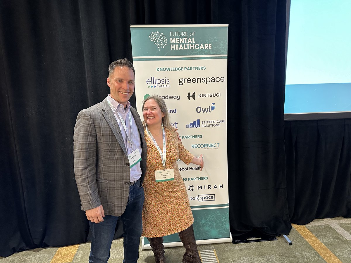 EllipsisHealth's tweet photo. It was great to spend time with friends and partners - Mark Potter, CEO &amp; Amy Pearlman, Vice President of Payer and Strategic Partnerships at Mirah @mirah_inc, who are embracing the challenging work of transforming our healthcare system and having an incredible impact. https://t.co/f4O0PkEOxN