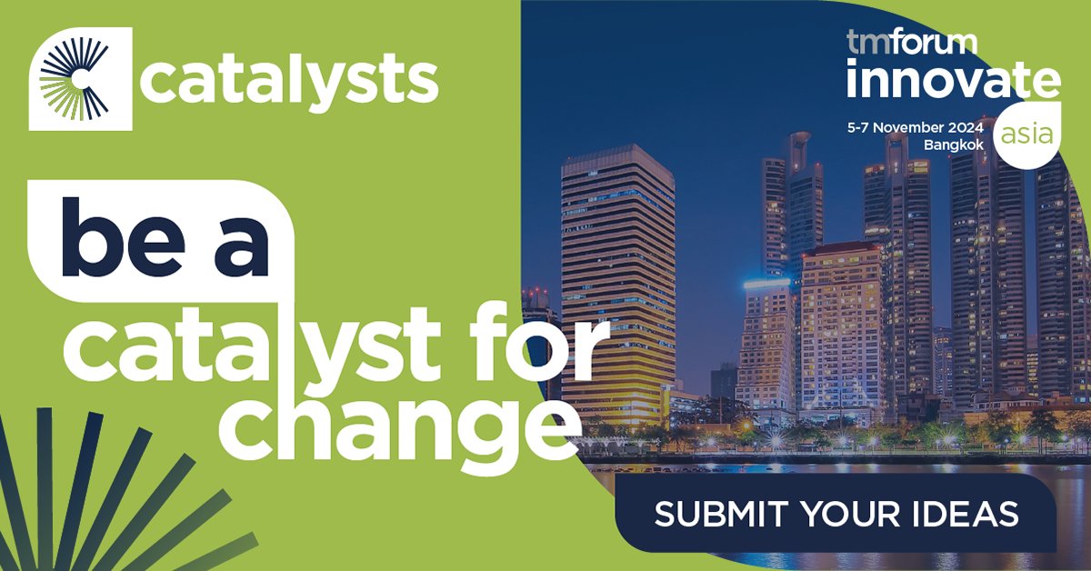 Catalyst project submissions are still open for #InnovateAsia in Bangkok on 5-7 November! Submit your game-changing Open Innovation or AI Moonshot Challenge project ideas: ow.ly/JEV350QRqtP #Technology #AI #Telecommunications