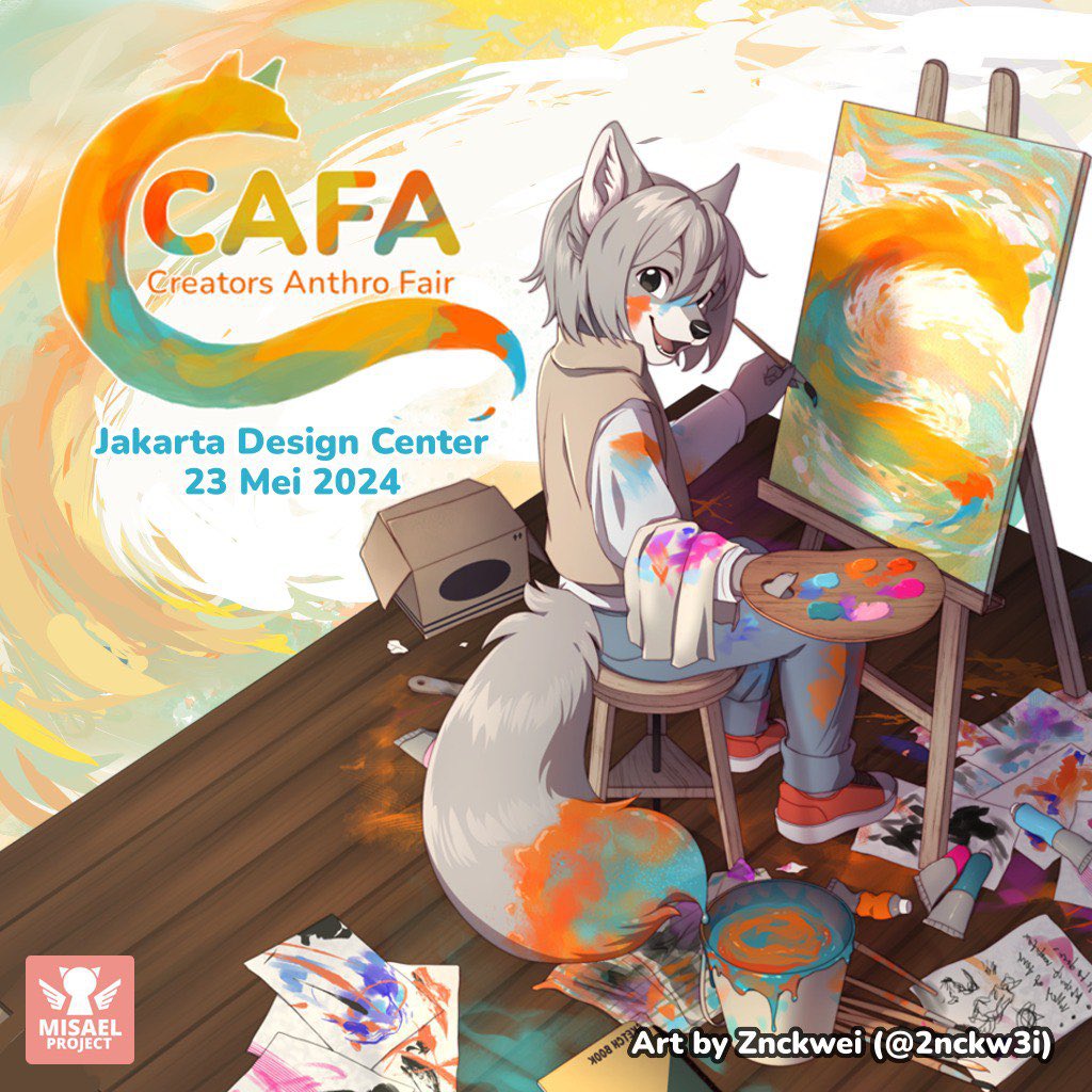 IndonesiaFurs's tweet photo. Hai Fuzzies! 🐾

Our friends at CAFA would like to remind you all that the preorders will ends on 14 April 2024 23:59

Lets go join and see what creators of the fandom will bring! https://t.co/7JkFsWNDvr