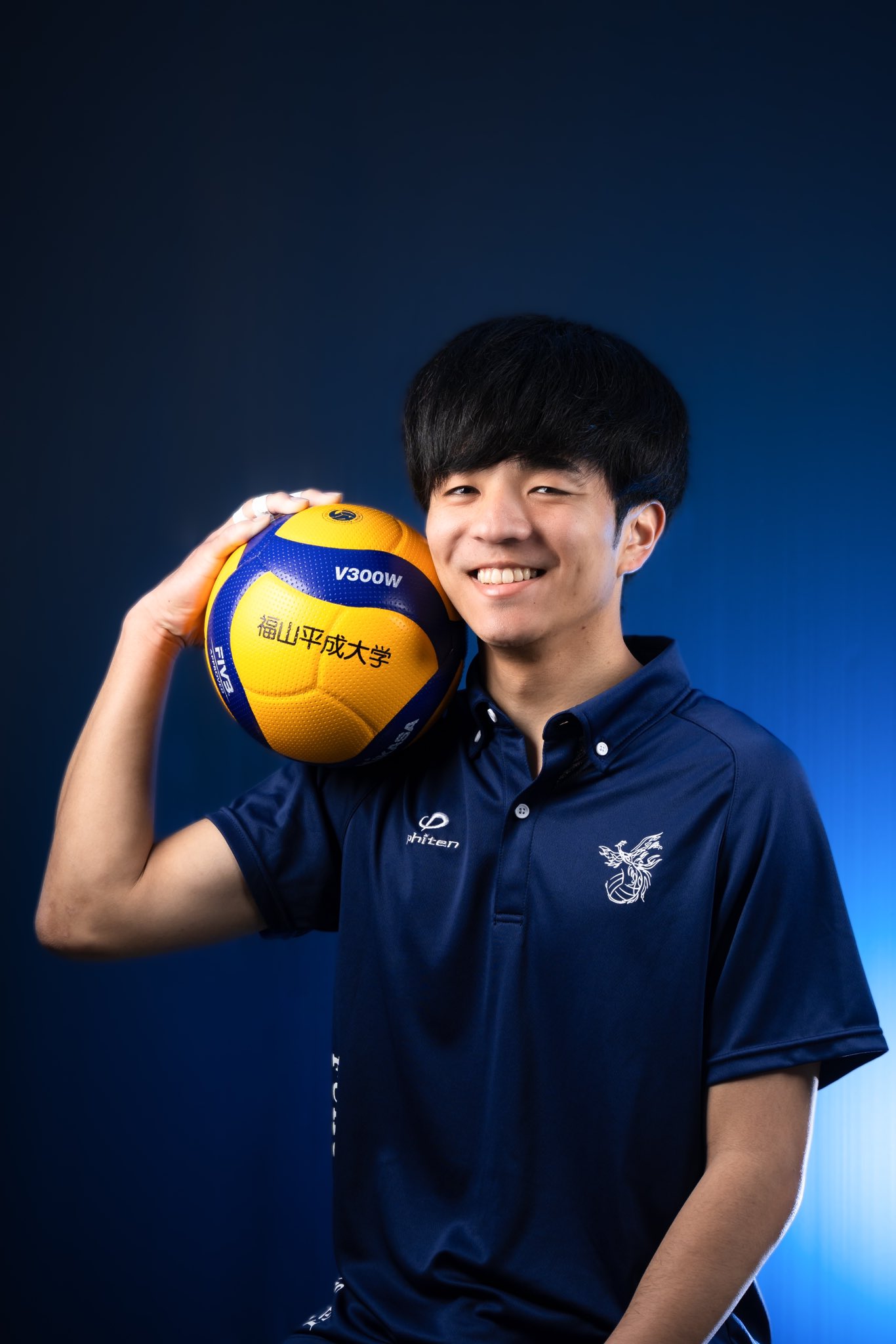 福山平成大学　男子バレーボール部　練習着　Tシャツ　福平　平大　バレーボール OFFICIAL GOODS］ 福山平成大学男子バレーボール部オフィシャル