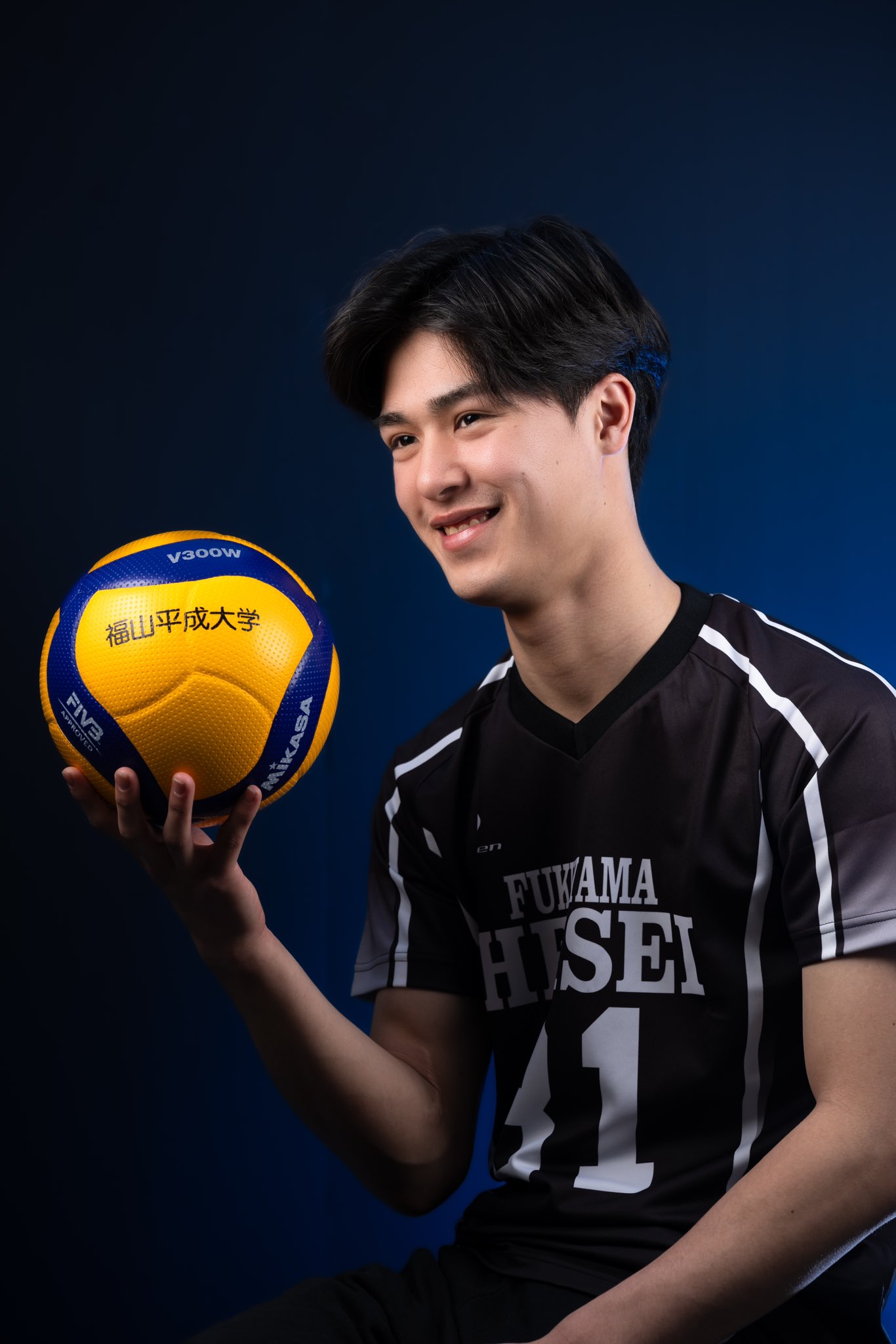 福山平成大学　男子バレーボール部　練習着　Tシャツ　福平　平大　バレーボール 福山平成大学 男子バレーボール部 練習着 Tシャツ 福平 平大