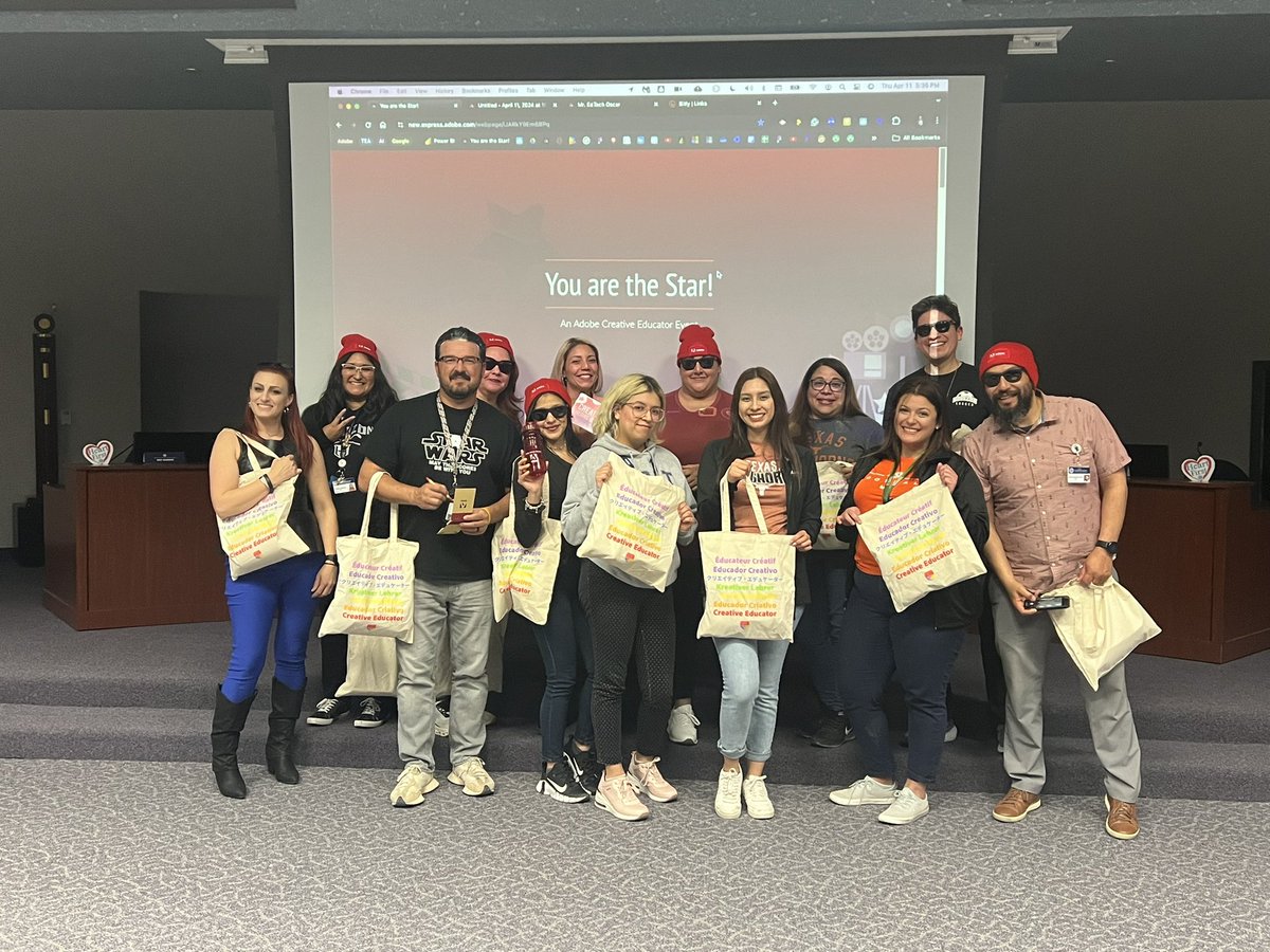 nherna05's tweet image. Learned a new way to incorporate Adobe Express in the classroom🍒
#WeAreClintISD #TechTeacher #InstructionalTechnology