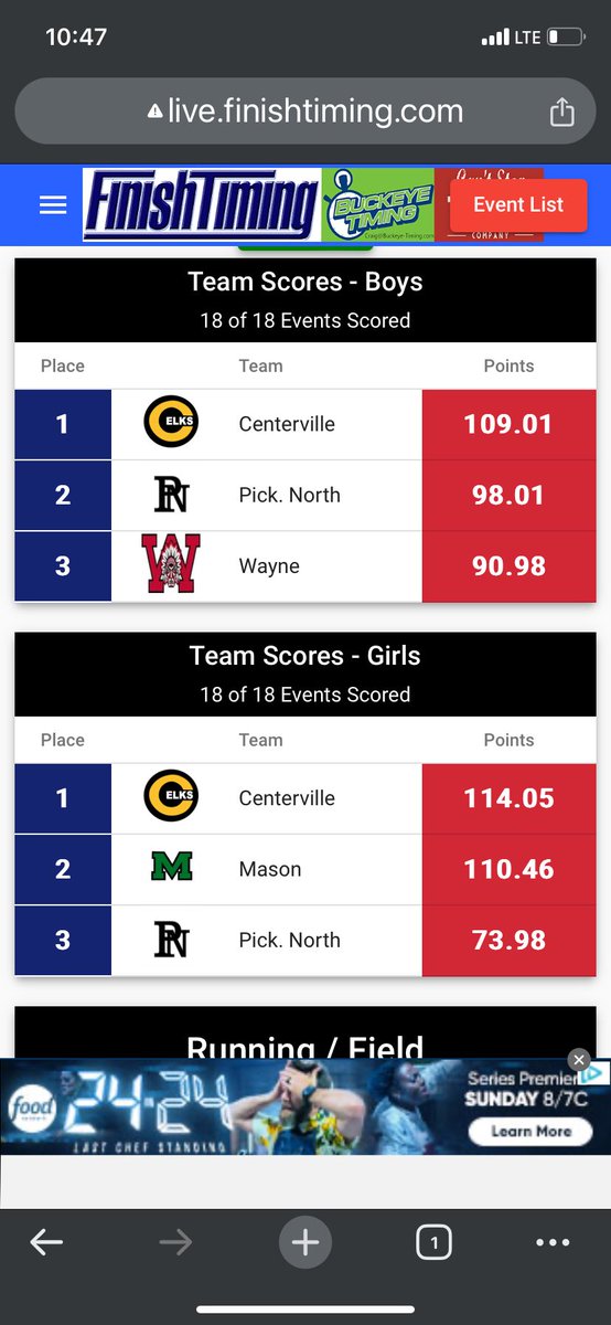 Lots of impressive performances in loaded fields tonight at Centerville—congrats to our boys for a runner-up 🥈 team finish and third 🥉 place team finish for the girls! Thanks for another great invite @TrackElks