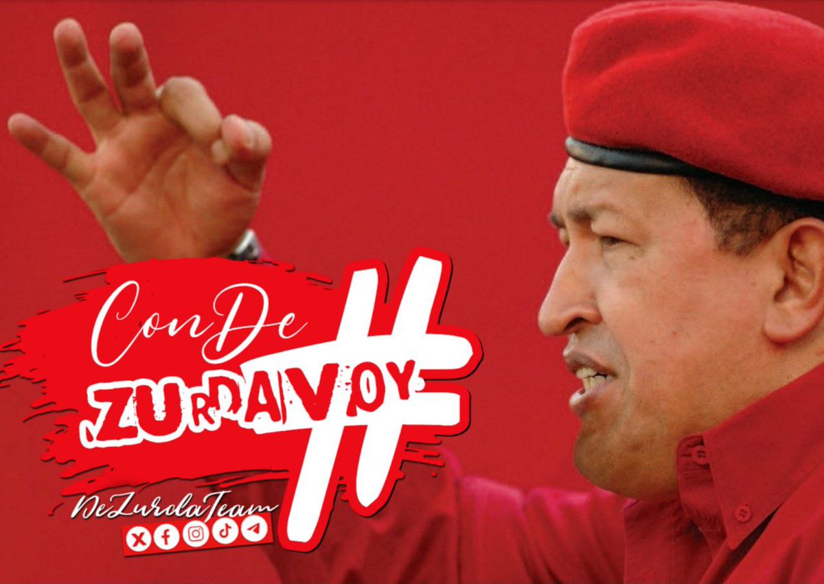 #ConDeZurdaVoy   Recordando cada día tus palabras Chávez @DeZurdaTeam_ #DeZurdaTeam🤝🐲