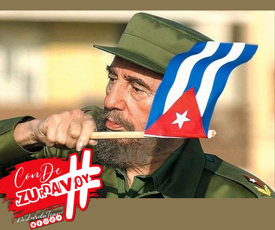 #ConDeZurdaVoy   siguiendo el ejemplo de nuestro Comandante Fidel Castro @DeZurdaTeam_ #DeZurdaTeam🤝🐲