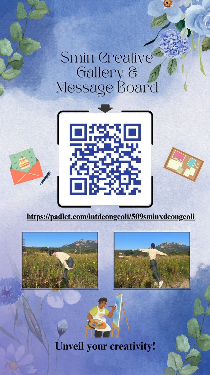 intdeongeoli's tweet photo. Calling all Deongeolis for 509 Smin Day!Once again,we are gathering all Deongeolis to support this event❤️Similar to Hyoeun Day,we hope you'll take a min to leave a message on padlet.This time, we have additional features!

Take a look at our photo instructions.Links below⬇️ https://t.co/cKdBwTyPUC